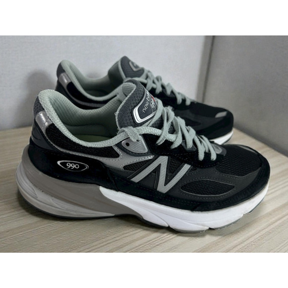 New Balance Shoes - New Balance 990V6 Black Suede Shoes W990BK6 Sneakers Women’s Size 9 B USA Made